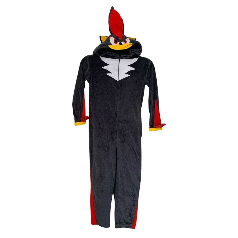Spirit Halloween Kids Shadow Costume Sonic the Hedgehog Youth S Jumpsuit‎ - Picture 3 of 14